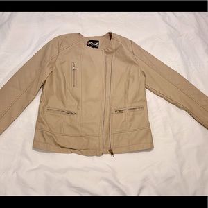 B Sweet Faux Leather Jacket